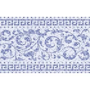 Плитка настенная Нефрит-Керамика Бильбао голубой 00-00-1-09-00-61-1026 25х40 см